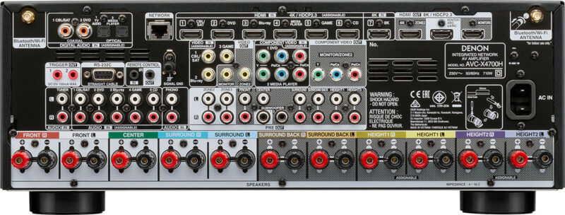 DENON AVC-X4700H Noir – Image 12