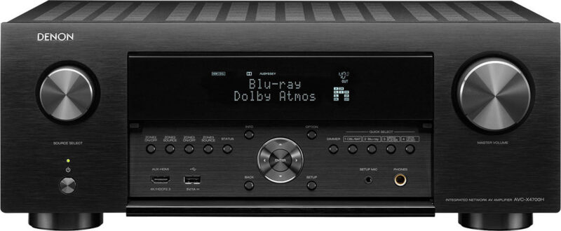 DENON AVC-X4700H Noir – Image 9