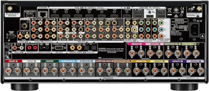 DENON AVC-X8500HA Noir – Image 7