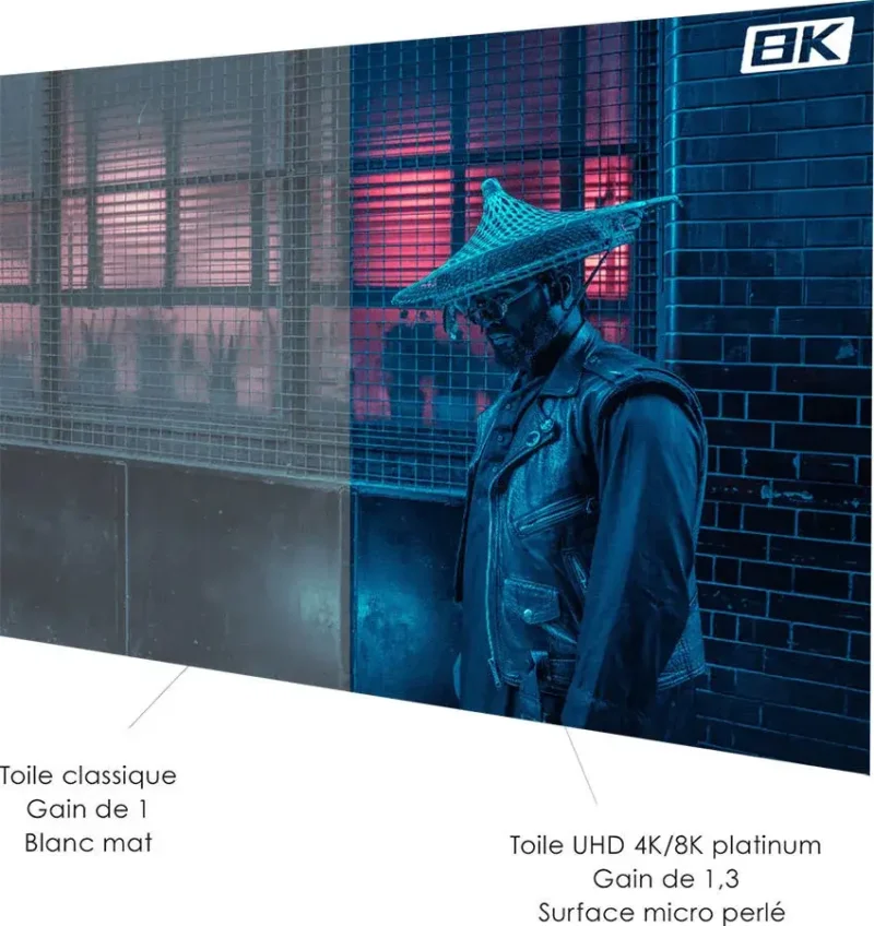 Lumene Movie Palace UHD 4K/8K Platinum Ultra Slim 200C (16:9) – Image 3