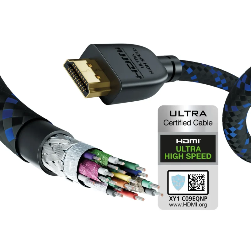 In-AKUSTIK|Câble HDMI 2.1 ultra haute vitesse (Premium) – Image 2