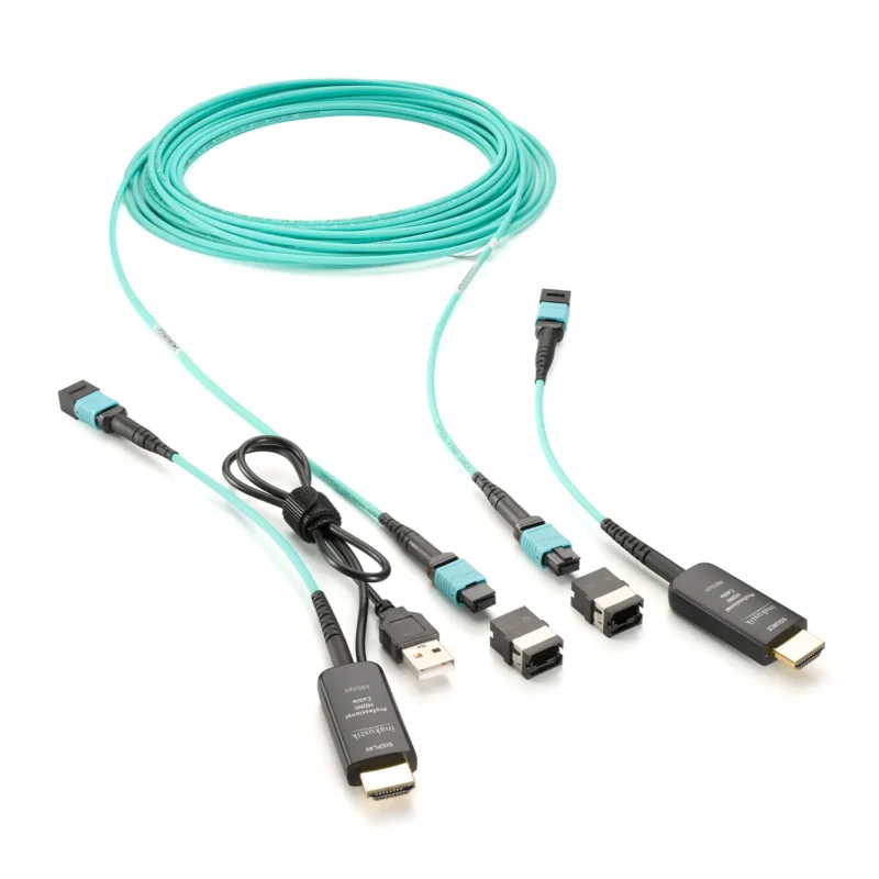 In-AKUSTIK|Câble HDMI 2.1 ultra haut débit | Fibre optique | MPO