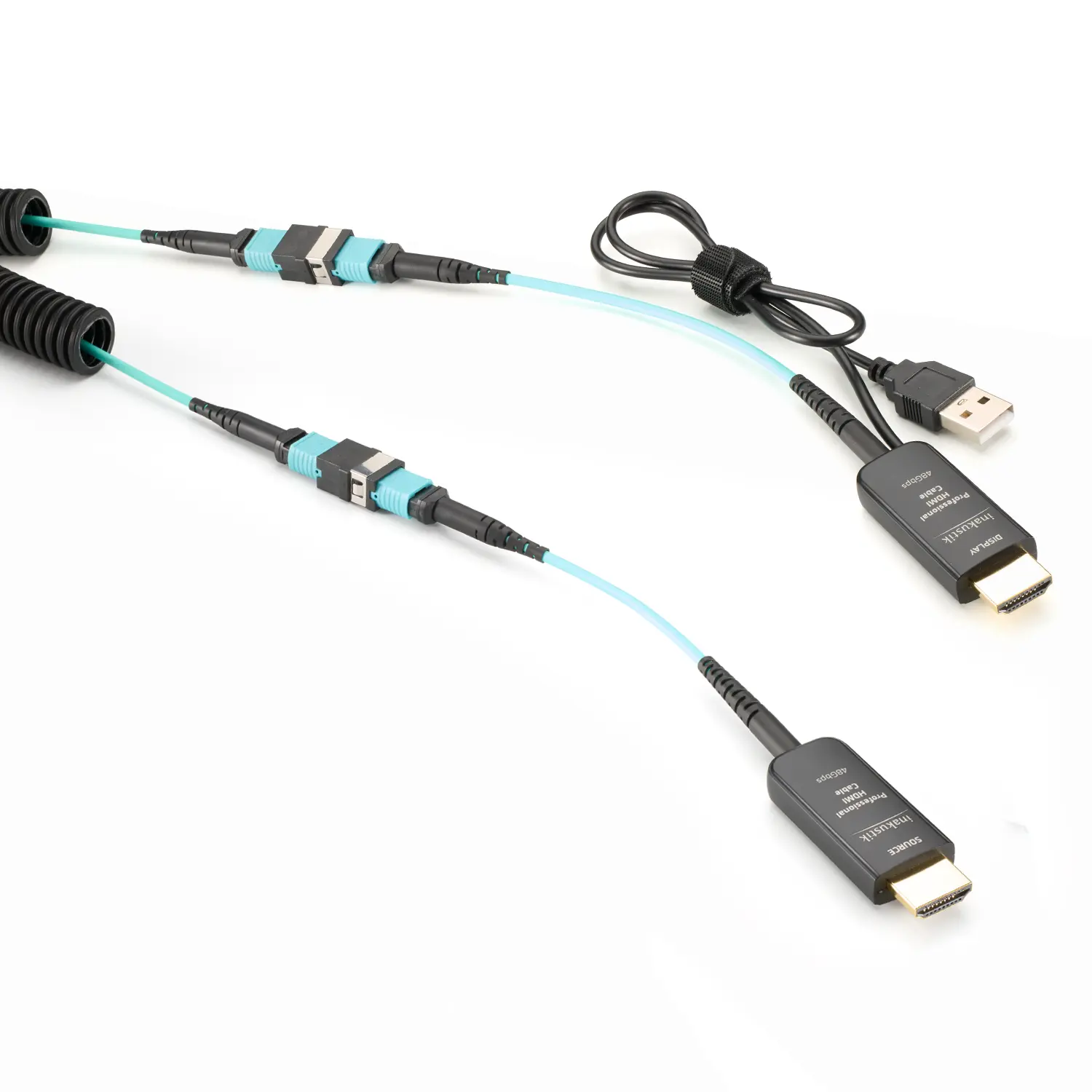 In-AKUSTIK|Câble HDMI 2.1 ultra haut débit | Fibre optique | MPO – Image 3