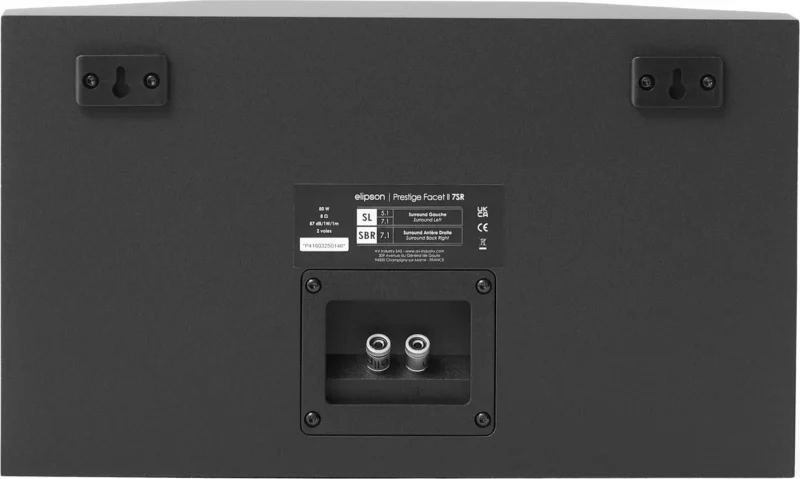 Enceinte surround Elipson Prestige Facet II 7SR (la paire) – Image 4